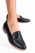 PANTOFI CASUAL DAMA PIELE NATURALA NEGRI 8S77278B