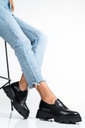 PANTOFI NEGRI PIELE NATURALA A50093