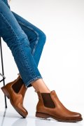 GHETE DAMA PIELE NATURALA CAMEL BS77ELIN