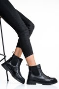 GHETE DAMA PIELE NATURALA NEGRE 9S77294