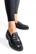 PANTOFI CASUAL DAMA PIELE NATURALA NEGRI UB033104