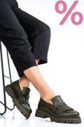 MOCASINI VERZI PIELE NATURALA 3S7795