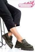 MOCASINI VERZI PIELE NATURALA 3S7795
