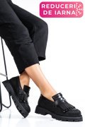 MOCASINI DAMA PIELE NATURALA NEGRI 3S7795