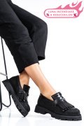 MOCASINI DAMA PIELE NATURALA NEGRI 3S7795