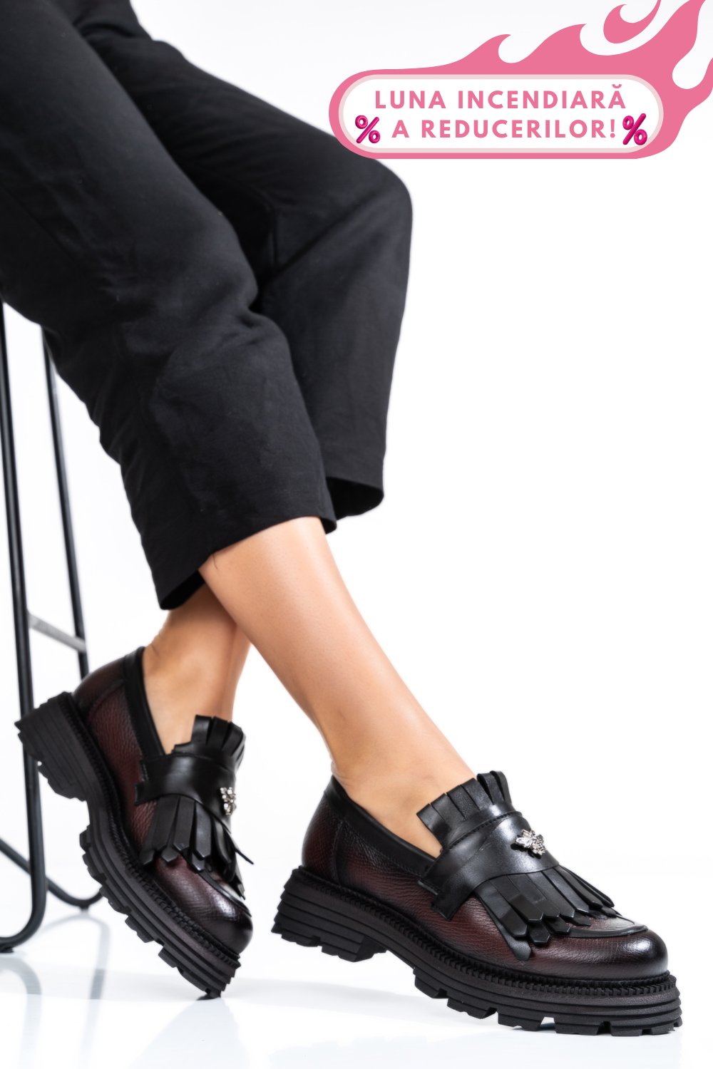 MOCASINI VISINII DAMA PIELE NATURALA 3S7795