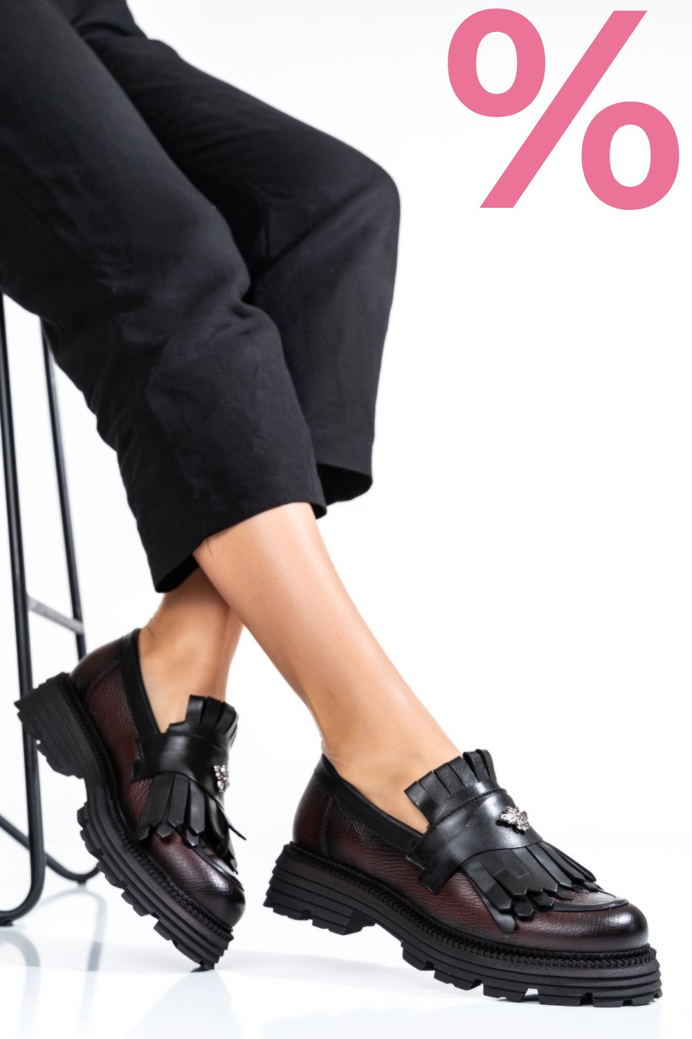 MOCASINI VISINII DAMA PIELE NATURALA 3S7795