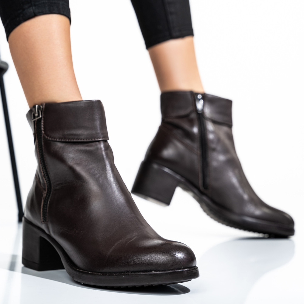 GHETE DAMA PIELE NATURALA MARO 8S77608