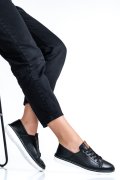 PANTOFI SPORT NEGRI PIELE NATURALA ASPKD001