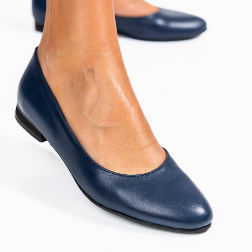 BALERINI FEMEI PIELE NATURALA BLEUMARIN 4S7750B