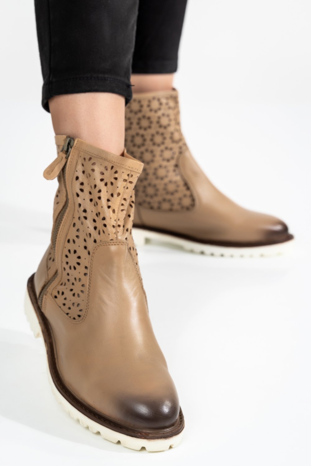 GHETE FEMEI PIELE NATURALA NUDE 9S77231