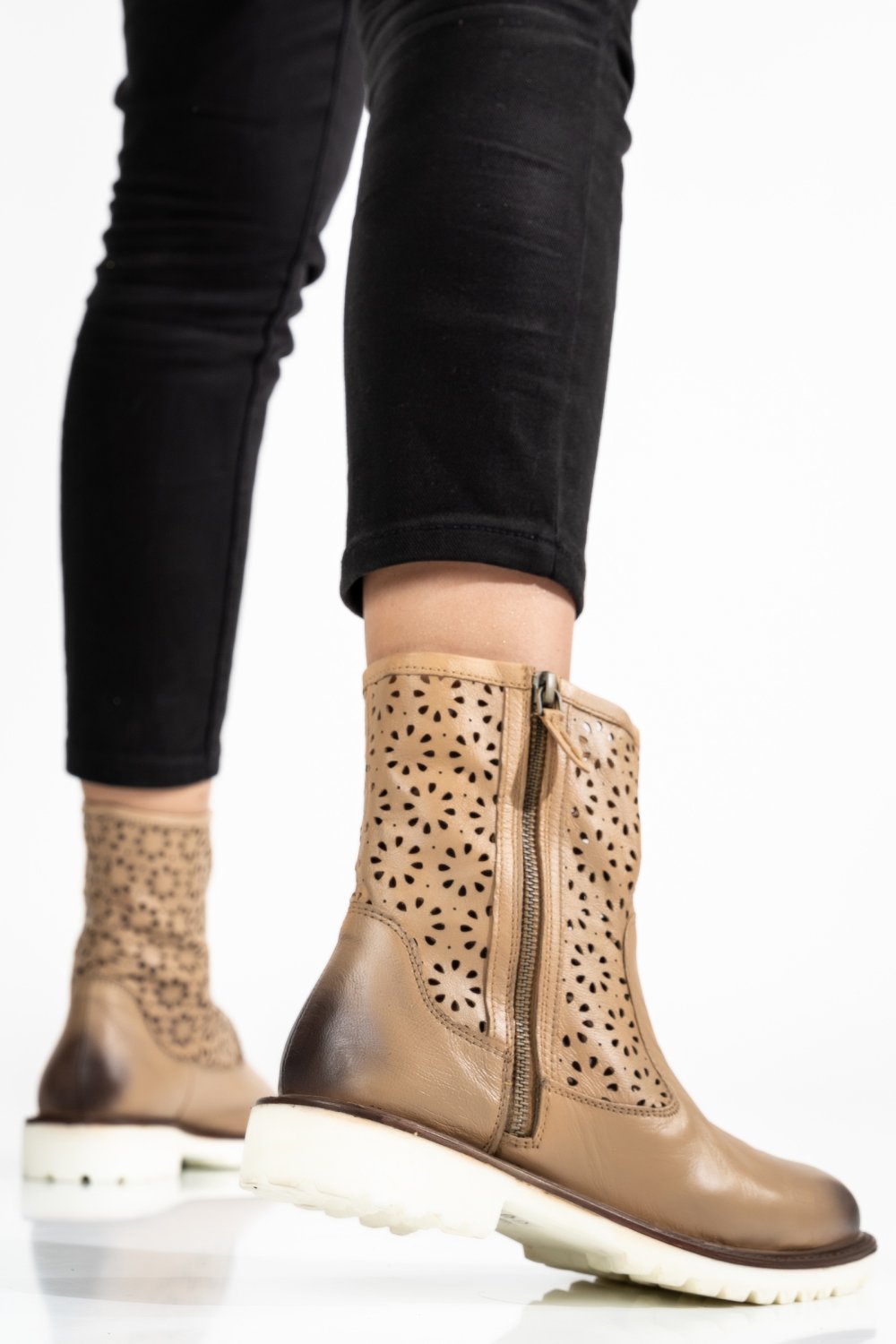 GHETE FEMEI PIELE NATURALA NUDE 9S77231