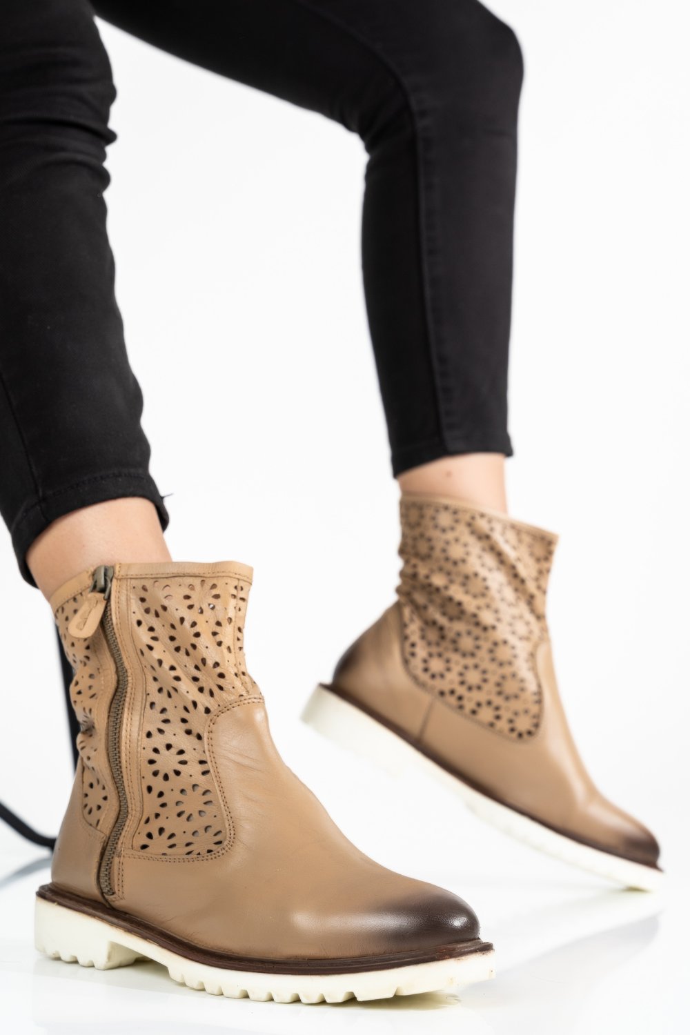 GHETE FEMEI PIELE NATURALA NUDE 9S77231