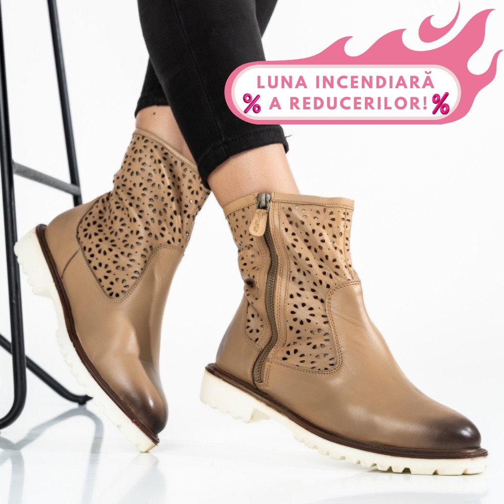 GHETE FEMEI PIELE NATURALA NUDE 9S77231