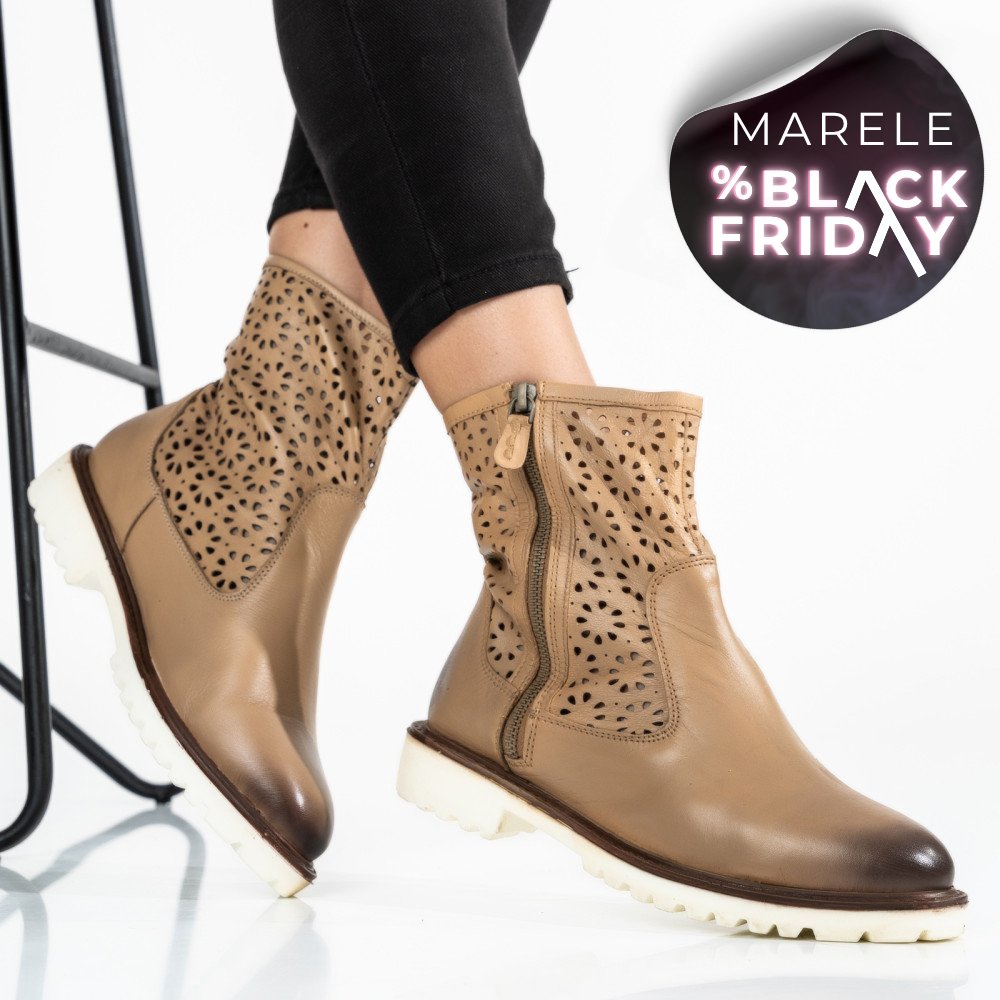 GHETE FEMEI PIELE NATURALA NUDE 9S77231