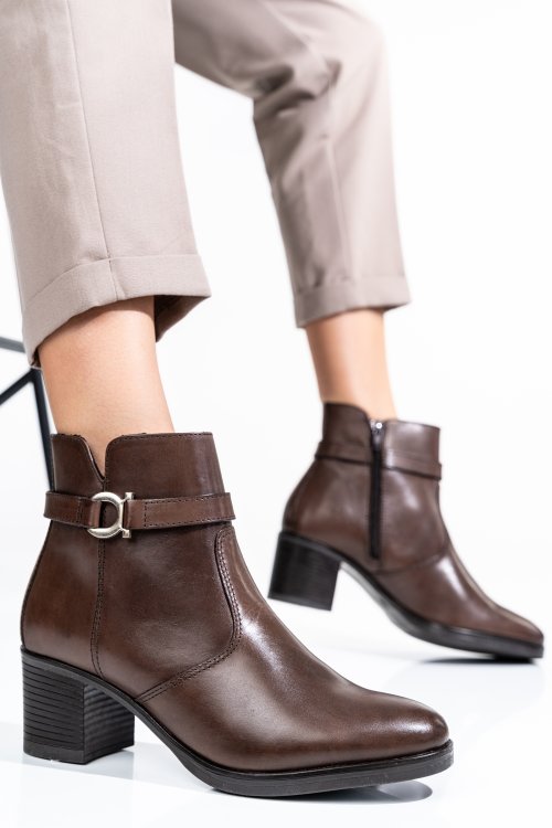 Ghete maro piele naturala ws77h70h05