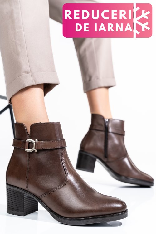 Ghete maro piele naturala ws77h70h05