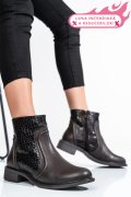 GHETE DAMA PIELE NATURALA MARO INCHIS CAPTUSITE  7S77604