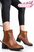 GHETE DAMA PIELE NATURALA CAMEL TOC MIC 7S77845