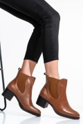 GHETE DAMA PIELE NATURALA CAMEL TOC MIC 7S77845