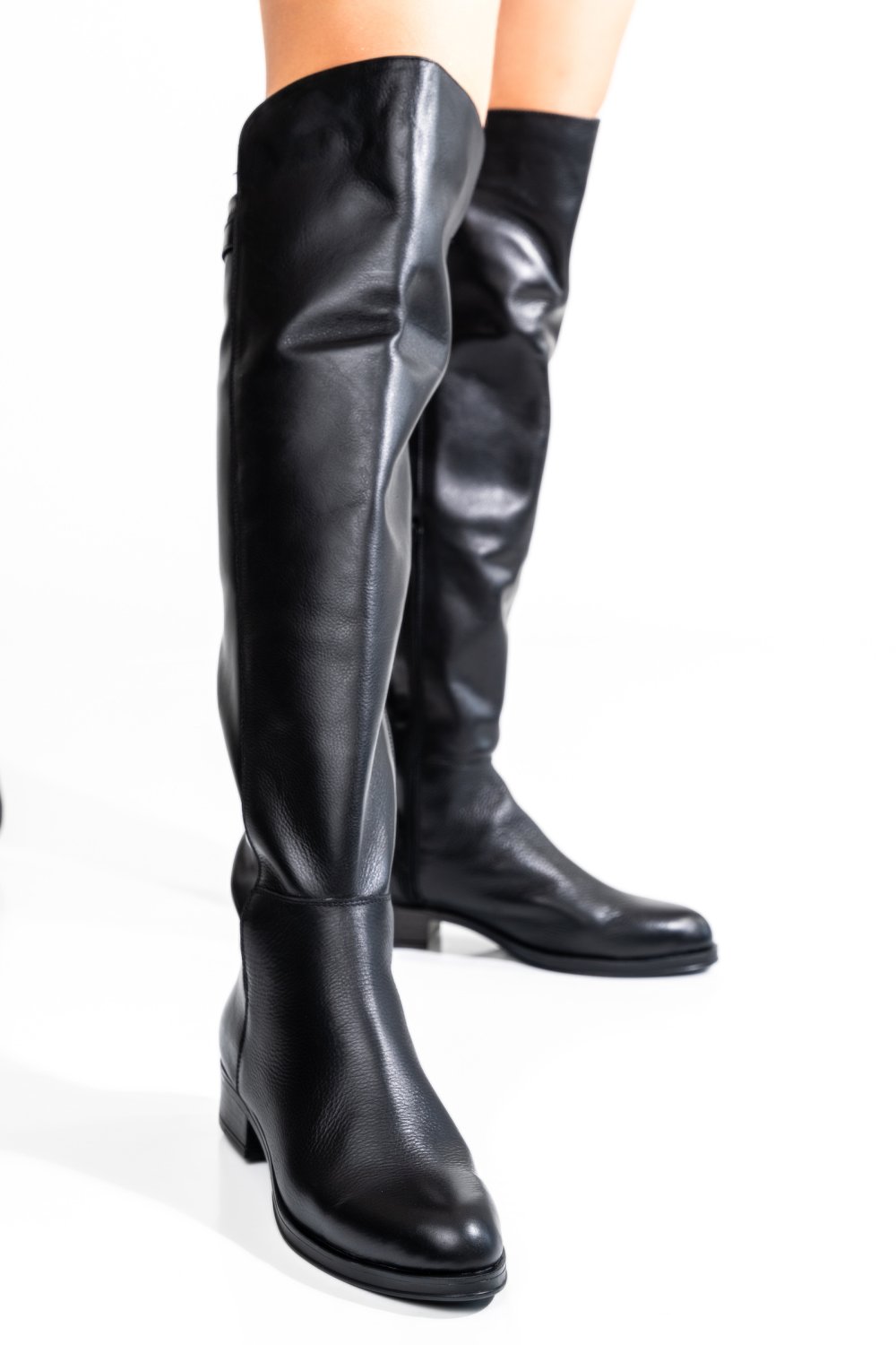 CIZME DAMA PIELE NATURALA NEGRE 9S77368