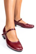 PANTOFI VISINII TALPA NEAGRA PIELE NATURALA 2S77041