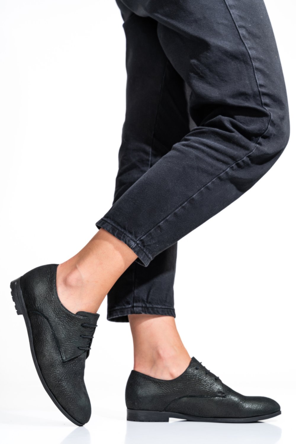 PANTOFI NEGRI PIELE NATURALA 0PC72