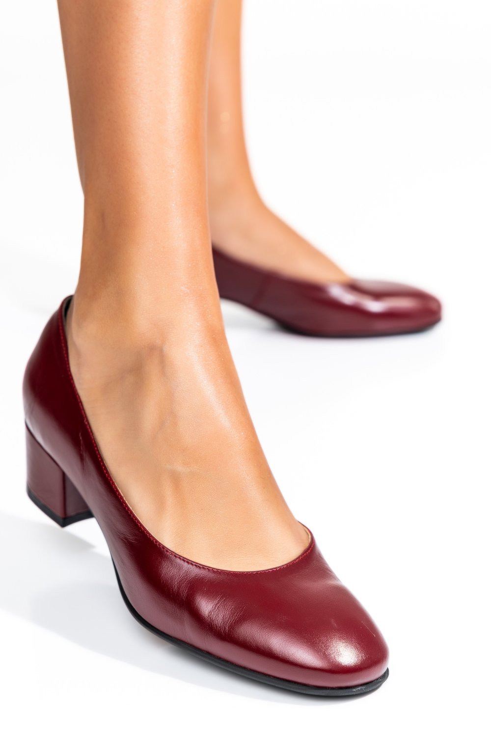 PANTOFI VISINII PIELE NATURALA 1PC301