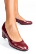 Pantofi visinii piele naturala 1pc301