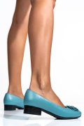 PANTOFI TURCOAZ PIELE NATURALA 2S7756BR