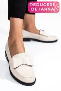 MOCASINI BEJ PIELE NATURALA 2S77110
