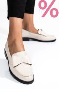 MOCASINI BEJ PIELE NATURALA 2S77110