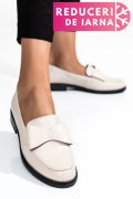 MOCASINI BEJ PIELE NATURALA 2S77110