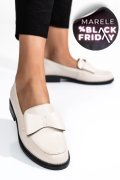 MOCASINI BEJ PIELE NATURALA 2S77110