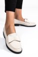Mocasini bej piele naturala 2s77110