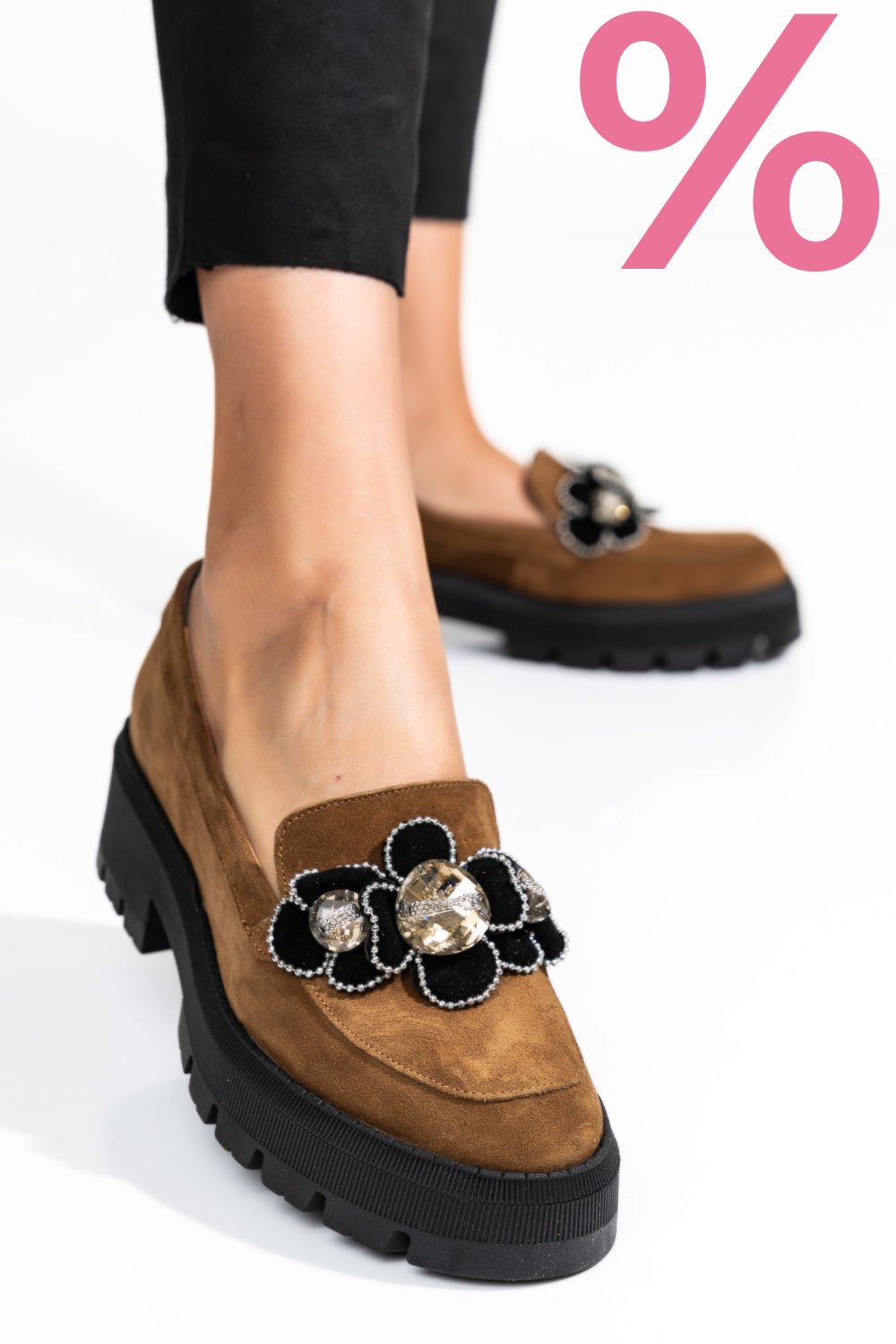 MOCASINI MARO PIELE NATURALA INTOARSA 2S7723