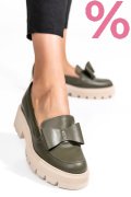 MOCASINI OLIVE PIELE NATURALA 2S77115
