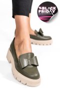 MOCASINI OLIVE PIELE NATURALA 2S77115