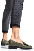 MOCASINI OLIVE PIELE NATURALA 2S77110