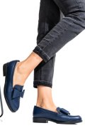 MOCASINI FEMEI PIELE NATURALA BLEUMARIN 2S77110