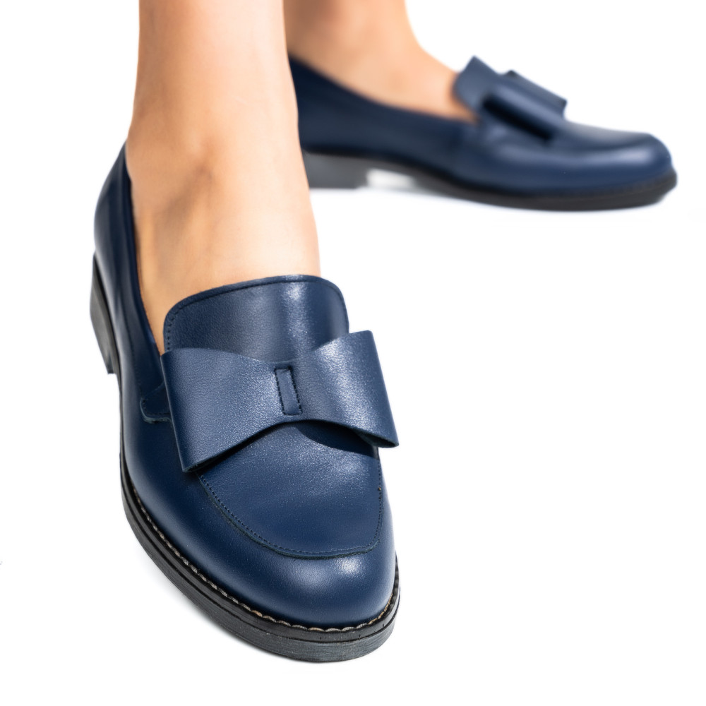 MOCASINI FEMEI PIELE NATURALA BLEUMARIN 2S77110