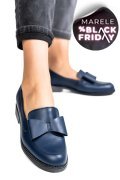 MOCASINI FEMEI PIELE NATURALA BLEUMARIN 2S77110
