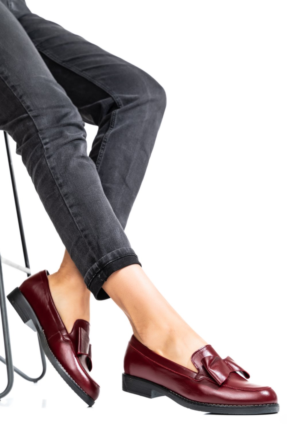 MOCASINI VISINII FEMEI PIELE NATURALA 2S77110