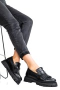 MOCASINI DAMA PIELE NATURALA BLACK 3S7795
