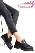 MOCASINI DAMA PIELE NATURALA BLACK 3S7795