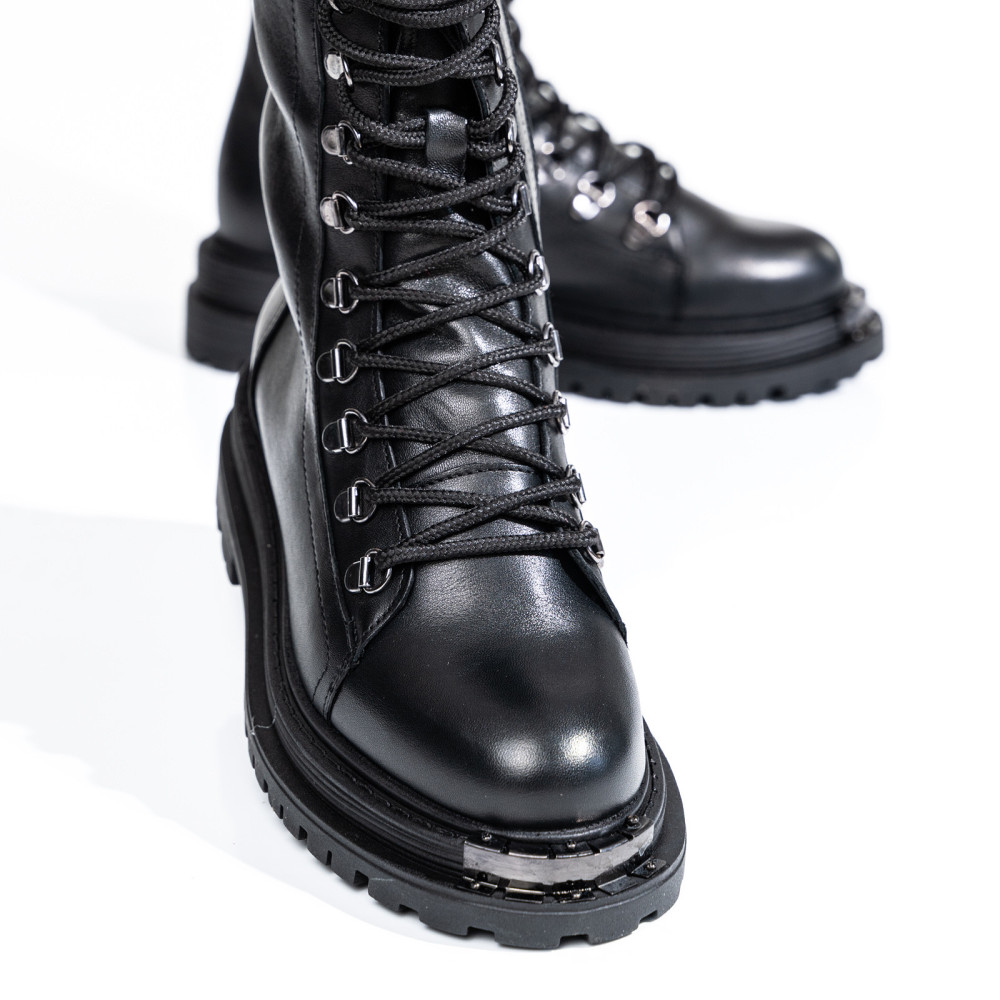 GHETE FEMEI PIELE NATURALA NEGRE 2S7732-037NP