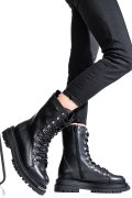 GHETE FEMEI PIELE NATURALA NEGRE 2S7732-037NP