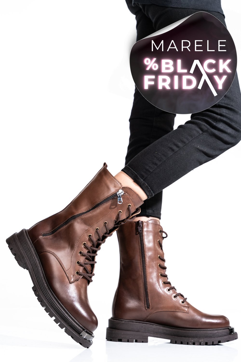 GHETE FEMEI PIELE NATURALA 2S7732-036NP