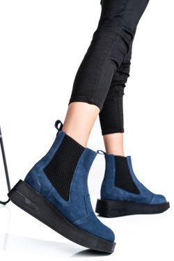 GHETE BLEUMARIN PIELE NATURALA INTOARSA 2S7700