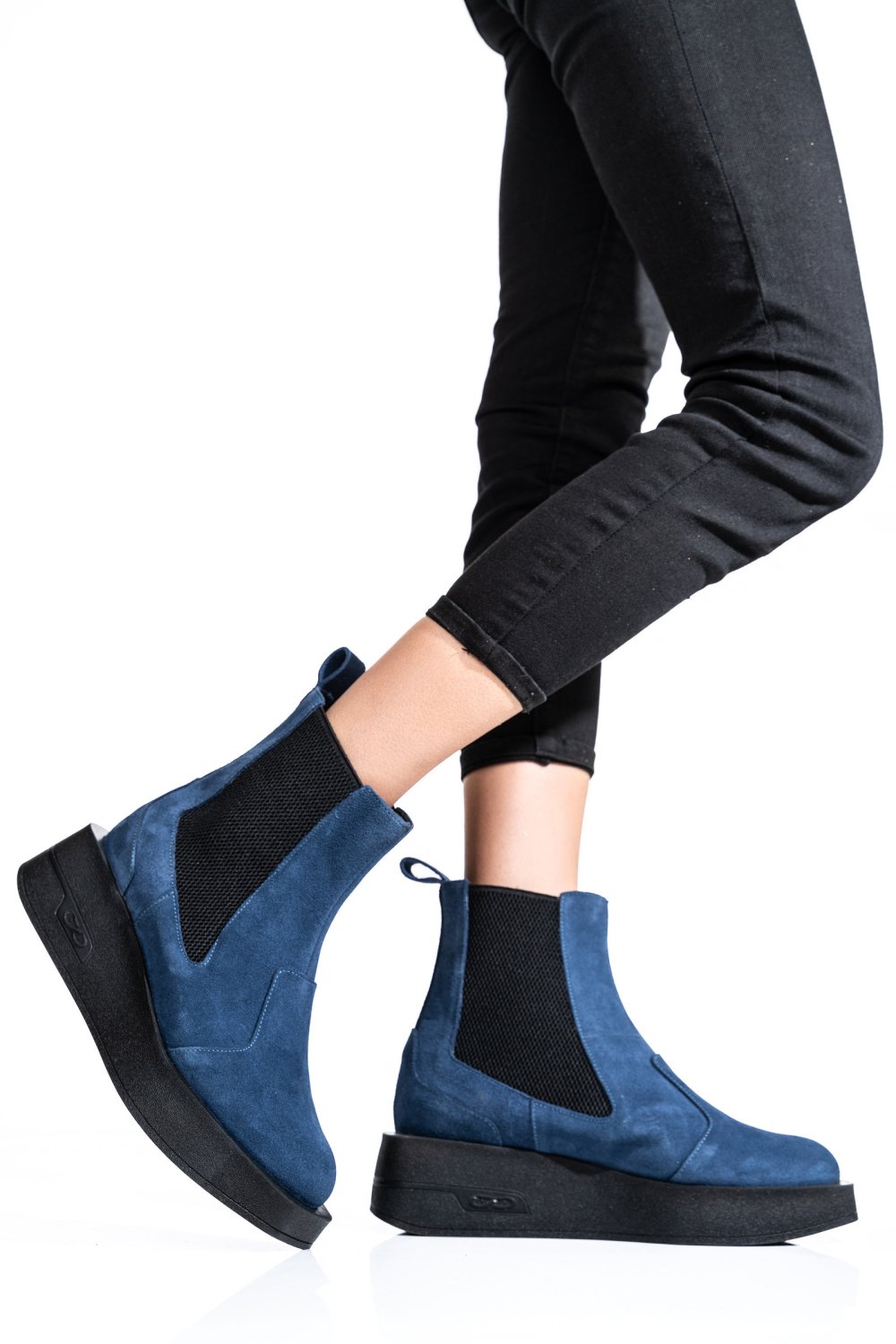GHETE BLEUMARIN PIELE NATURALA INTOARSA 2S7700